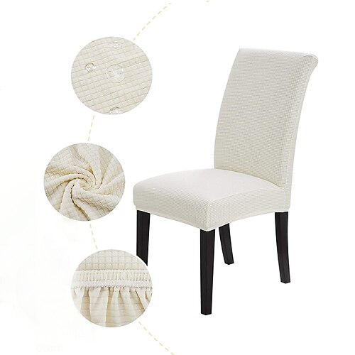 Funda para silla de comedor repelente al agua, funda elástica para asiento de casa de campo, funda lavable de licra, protector de cocina para comedor, ceremonia de boda, duradera
Funda para silla de comedor repelente al agua, funda elástica para asiento de casa de campo, funda lavable de licra, protector de cocina para comedor, ceremonia de boda, duradera