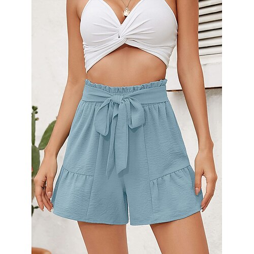 Femme Short Pantalon Marron foncé Noir Jaune Taille haute Actif Décontractées Confort Vacances Casual Quotidien Fin de semaine A Volants Court Respirable Plein S M L XL 2XL
Femme Short Pantalon Marron foncé Noir Jaune Taille haute Actif Décontractées Confort Vacances Casual Quotidien Fin de semaine A Volants Court Respirable Plein S M L XL 2XL
