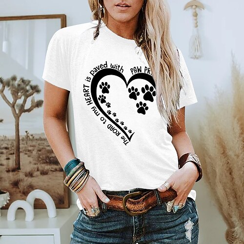 Damen T Shirt Schwarz Weiß Rosa Herz Bedruckt Kurzarm Valentinstag Wochenende Basic Rundhalsausschnitt Standard Baumwolle Farbe S
Damen T Shirt Schwarz Weiß Rosa Herz Bedruckt Kurzarm Valentinstag Wochenende Basic Rundhalsausschnitt Standard Baumwolle Farbe S