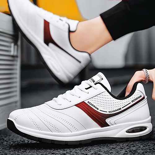 Homme Basket Look Sportif Chaussures de confort Sportif Décontractées Extérieur du quotidien Chaussures de fitness et de cross training Chaussures de golf Marche Faux Cuir Etanche Respirable
Homme Basket Look Sportif Chaussures de confort Sportif Décontractées Extérieur du quotidien Chaussures de fitness et de cross training Chaussures de golf Marche Faux Cuir Etanche Respirable