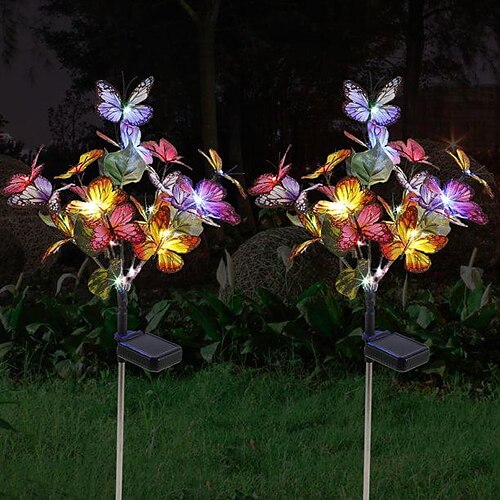 Solarbetriebene Gartenpfahlleuchten, Solar-Schmetterlingsleuchten, Solar-Landschaftspfahlleuchten für den Außenbereich, wasserdichte Metall-LED-Rasenlampe, Lichterketten für Hof, Rasen, Terrasse, Wegdekoration
Solarbetriebene Gartenpfahlleuchten, Solar-Schmetterlingsleuchten, Solar-Landschaftspfahlleuchten für den Außenbereich, wasserdichte Metall-LED-Rasenlampe, Lichterketten für Hof, Rasen, Terrasse, Wegdekoration