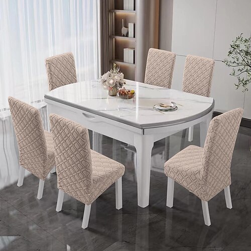 Fundas para sillas de comedor de color sólido, fundas para sillas elásticas, fundas protectoras para sillas con respaldo alto de spandex, fundas para asientos con banda elástica para comedor, bodas,
Fundas para sillas de comedor de color sólido, fundas para sillas elásticas, fundas protectoras para sillas con respaldo alto de spandex, fundas para asientos con banda elástica para comedor, bodas,