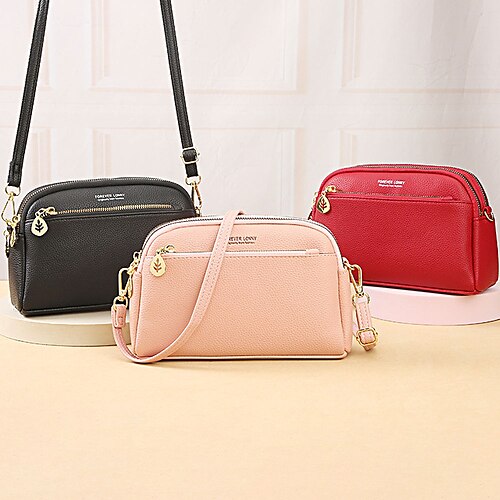 Mulheres Bolsa crossbody Bolsa de ombro Bolsa para celular Couro PU Diário Feriado Ziper Ajustável Prova-de-Água Leve Côr Sólida Preto Amarelo Rosa claro
Mulheres Bolsa crossbody Bolsa de ombro Bolsa para celular Couro PU Diário Feriado Ziper Ajustável Prova-de-Água Leve Côr Sólida Preto Amarelo Rosa claro