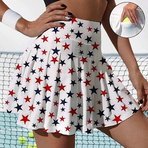 Damen Tennisrock Golfrock Atmungsaktiv Schnelltrocknend Feuchtigkeitsableitung Röcke Tennisbekleidung 2 in 1 mit handytasche Feste Farbe Leopard Punkt Sommer Tennis Golfspiel Pickleball
Damen Tennisrock Golfrock Atmungsaktiv Schnelltrocknend Feuchtigkeitsableitung Röcke Tennisbekleidung 2 in 1 mit handytasche Feste Farbe Leopard Punkt Sommer Tennis Golfspiel Pickleball