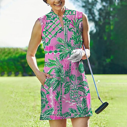 Femme Robe de tennis robe de golf vêtements de golf Respirable Séchage rapide Evacuation de l'humidité Sans Manches Robes Tenue de tennis Floral Imprimé Eté Tennis Le golf Pickleball
Femme Robe de tennis robe de golf vêtements de golf Respirable Séchage rapide Evacuation de l'humidité Sans Manches Robes Tenue de tennis Floral Imprimé Eté Tennis Le golf Pickleball