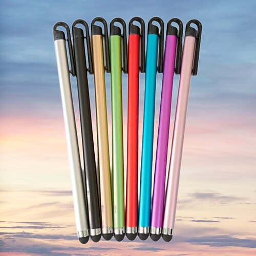 Caneta stylus de tela de toque capacitiva universal de 8 peças para qualquer telefone qualquer pad touch terno para todos os tablets de telefone inteligente
Caneta stylus de tela de toque capacitiva universal de 8 peças para qualquer telefone qualquer pad touch terno para todos os tablets de telefone inteligente