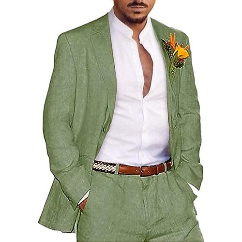 Preto branco champanhe ternos de linho masculino verão ternos de casamento de praia 2 peças cor sólida sob medida ajuste de peito único dois botões 2023
Preto branco champanhe ternos de linho masculino verão ternos de casamento de praia 2 peças cor sólida sob medida ajuste de peito único dois botões 2023