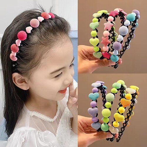 Accessoires Cheveux Bébé Fille Actif Doux du quotidien Cœur Etoile Polyester Jaune Rose Claire Rose poussiéreuse Taille unique pour enfants
Accessoires Cheveux Bébé Fille Actif Doux du quotidien Cœur Etoile Polyester Jaune Rose Claire Rose poussiéreuse Taille unique pour enfants