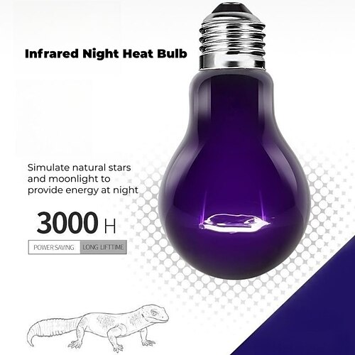 lâmpada de calor infravermelho e27 lâmpada de ponto fraco 35/50/75/100 watts réptil luz noturna escalada lâmpada de aquecimento para animais de estimação 220 v
lâmpada de calor infravermelho e27 lâmpada de ponto fraco 35/50/75/100 watts réptil luz noturna escalada lâmpada de aquecimento para animais de estimação 220 v