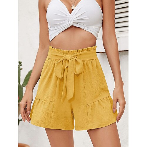 Damen Shorts Kurze Hosen Hose Dunkelbraun Schwarz Gelb Hoher Taillenbund Aktiv Brautkleider schlicht Komfort Urlaub Casual Wochenende Rüsche Kurz Atmungsaktiv Glatt S M L XL 2XL
Damen Shorts Kurze Hosen Hose Dunkelbraun Schwarz Gelb Hoher Taillenbund Aktiv Brautkleider schlicht Komfort Urlaub Casual Wochenende Rüsche Kurz Atmungsaktiv Glatt S M L XL 2XL