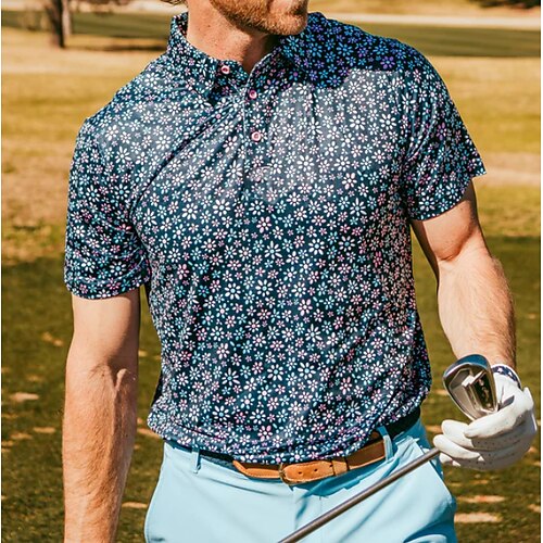 Herren poloshirt Golfhemd Golfkleidung Atmungsaktiv Schnelltrocknend Weich Kurzarm Shirt Regular Fit Farbverläufe Sommer Frühling Fitnesstraining Golfspiel Badminton
Herren poloshirt Golfhemd Golfkleidung Atmungsaktiv Schnelltrocknend Weich Kurzarm Shirt Regular Fit Farbverläufe Sommer Frühling Fitnesstraining Golfspiel Badminton