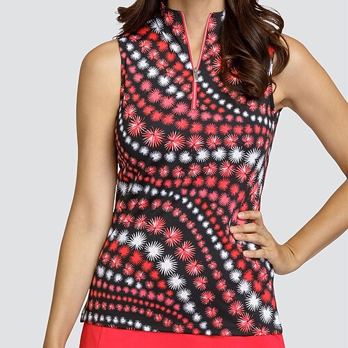 Mujer Camisas de polo Camiseta de golf ropa de golf Transpirable Secado rápido Suave Sin Mangas Chalecos Camiseta Ajuste regular 1/4 cremallera Impreso Verano Primavera Entrenamiento de gimnasio Golf
Mujer Camisas de polo Camiseta de golf ropa de golf Transpirable Secado rápido Suave Sin Mangas Chalecos Camiseta Ajuste regular 1/4 cremallera Impreso Verano Primavera Entrenamiento de gimnasio Golf