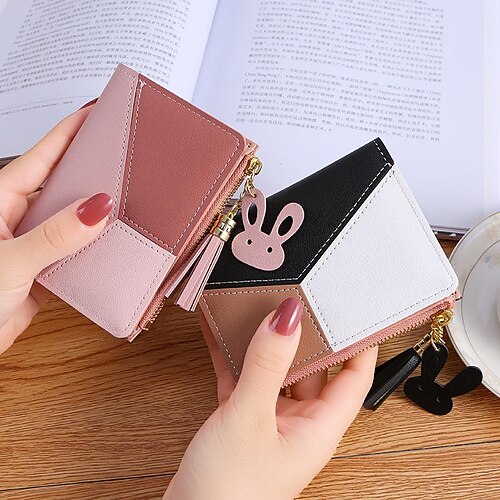 Femme Portefeuille Porte-cartes de crédit faux cuir Achats du quotidien Gland Fermeture Grande Capacité Etanche Respirable Bloc de couleur Noir Rose Claire Bleu
Femme Portefeuille Porte-cartes de crédit faux cuir Achats du quotidien Gland Fermeture Grande Capacité Etanche Respirable Bloc de couleur Noir Rose Claire Bleu
