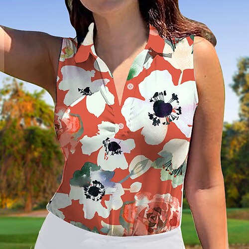 Damen poloshirt Golfhemd Geknöpftes Poloshirt Atmungsaktiv Schnelltrocknend Feuchtigkeitsableitung Ärmellos Golfbekleidung Golfkleidung Regular Fit Blumen Sommer Tennis Golfspiel Pickleball
Damen poloshirt Golfhemd Geknöpftes Poloshirt Atmungsaktiv Schnelltrocknend Feuchtigkeitsableitung Ärmellos Golfbekleidung Golfkleidung Regular Fit Blumen Sommer Tennis Golfspiel Pickleball
