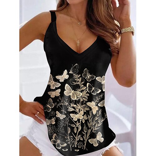 Mulheres Malha Íntima Preto Vinho Azul Marinha Borboleta Imprimir Sem Manga Casual Básico Decote V Padrão Borboleta S
Mulheres Malha Íntima Preto Vinho Azul Marinha Borboleta Imprimir Sem Manga Casual Básico Decote V Padrão Borboleta S