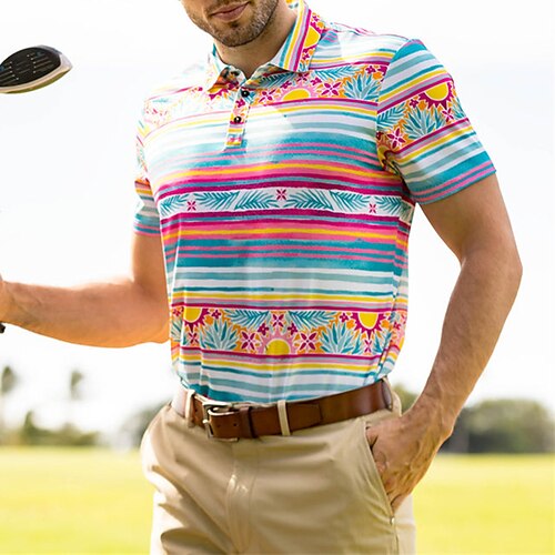 Homens Camisa polo de caminhada Camisa de golfe roupas de golfe Respirável Secagem Rápida Macio Manga Curta Blusas Normal Poá Riscas Verão Primavera Golfe Badminton
Homens Camisa polo de caminhada Camisa de golfe roupas de golfe Respirável Secagem Rápida Macio Manga Curta Blusas Normal Poá Riscas Verão Primavera Golfe Badminton