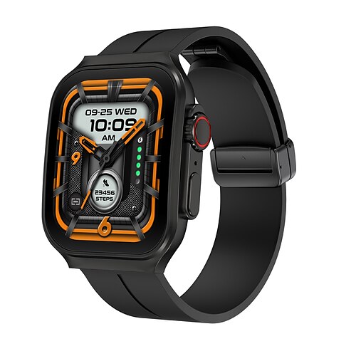 696 S9 MAX Montre intelligente 1.96 pouce Smartwatch Montre Connectée Bluetooth Podomètre Rappel d'Appel Moniteur de Sommeil Compatible avec Android iOS Hommes Mode Mains-Libres Rappel de Message
696 S9 MAX Montre intelligente 1.96 pouce Smartwatch Montre Connectée Bluetooth Podomètre Rappel d'Appel Moniteur de Sommeil Compatible avec Android iOS Hommes Mode Mains-Libres Rappel de Message