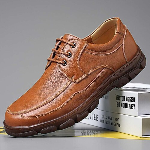 Homens Tênis Oxfords Sapatos casuais masculinos Sapatos Confortáveis Negócio Vintage Casual Diário Escritório e Carreira Aventura Caminhada Pele Respirável Confortável Antiderrapante Amarelo marrom
Homens Tênis Oxfords Sapatos casuais masculinos Sapatos Confortáveis Negócio Vintage Casual Diário Escritório e Carreira Aventura Caminhada Pele Respirável Confortável Antiderrapante Amarelo marrom