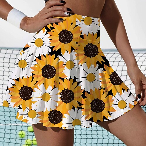 Damen Tennisrock Golfrock Atmungsaktiv Schnelltrocknend Feuchtigkeitsableitung Röcke Tennisbekleidung Seitentaschen 2 in 1 Blumen Bäume / Blätter Sommer Tennis Golfspiel Pickleball
Damen Tennisrock Golfrock Atmungsaktiv Schnelltrocknend Feuchtigkeitsableitung Röcke Tennisbekleidung Seitentaschen 2 in 1 Blumen Bäume / Blätter Sommer Tennis Golfspiel Pickleball