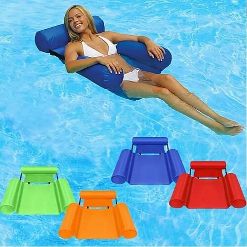 Pool-Float-Hängemattenstühle, Wasser-Schwimmstuhl für Erwachsene, aufblasbarer Pool-Lounge-Sessel, Sommer, tragbarer weicher Schwimmstuhl für Strand-Sommer-Mottoparty, Wasserspaß
Pool-Float-Hängemattenstühle, Wasser-Schwimmstuhl für Erwachsene, aufblasbarer Pool-Lounge-Sessel, Sommer, tragbarer weicher Schwimmstuhl für Strand-Sommer-Mottoparty, Wasserspaß