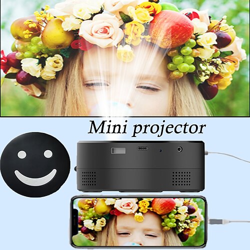 Sortie d'usine Q2 LCD VidéoprojecteurUltra-Portables Haut-parleur intégré Mini poche portable portable Mise au point manuelle Projection filaire 320x240 15 lm Autre / Android 9.0 Compatible avec USB
Sortie d'usine Q2 LCD VidéoprojecteurUltra-Portables Haut-parleur intégré Mini poche portable portable Mise au point manuelle Projection filaire 320x240 15 lm Autre / Android 9.0 Compatible avec USB