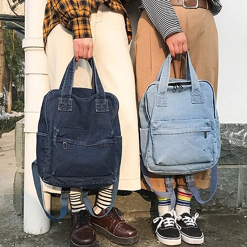 Mulheres mochila Mochila Escolar Escola Viajar Côr Sólida Tela de pintura Grande Capacidade Durável Ziper Azul Azul Escuro
Mulheres mochila Mochila Escolar Escola Viajar Côr Sólida Tela de pintura Grande Capacidade Durável Ziper Azul Azul Escuro