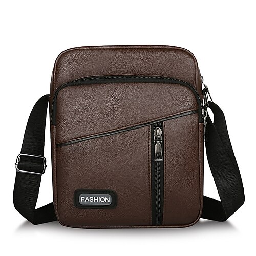 Hombre Bolso bandolera Bolsa de hombro Cuero de PU Exterior Diario Transpirable Ligero Duradero Color sólido Negro Marrón
Hombre Bolso bandolera Bolsa de hombro Cuero de PU Exterior Diario Transpirable Ligero Duradero Color sólido Negro Marrón