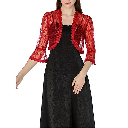 Mulheres Bolero Saltador Estriado Tricotar Cropped Guarnição do laço Côr Sólida Abertura Frontal Boleros à moda Festa Ao ar livre Verão Primavera Preto Branco Tamanho Único
Mulheres Bolero Saltador Estriado Tricotar Cropped Guarnição do laço Côr Sólida Abertura Frontal Boleros à moda Festa Ao ar livre Verão Primavera Preto Branco Tamanho Único