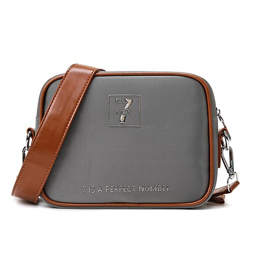 Homens Bolsa crossbody Bolsa mensageiro Tecido Oxford Diário Ziper Grande Capacidade Geométrica Preto Cáqui Cinzento
Homens Bolsa crossbody Bolsa mensageiro Tecido Oxford Diário Ziper Grande Capacidade Geométrica Preto Cáqui Cinzento