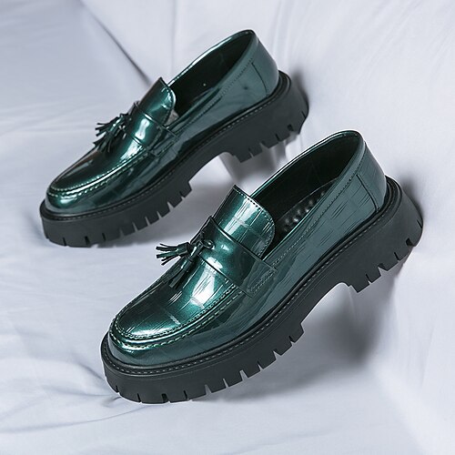 Herren Loafer Slip On Abendschuhe Karierte Schuhe im britischen Stil Quasten Schuhe Brautkleider schlicht Britisch Täglich Büro Karriere PU Körpergröße erhöhen Schwarz Grün Frühling Herbst
Herren Loafer Slip On Abendschuhe Karierte Schuhe im britischen Stil Quasten Schuhe Brautkleider schlicht Britisch Täglich Büro Karriere PU Körpergröße erhöhen Schwarz Grün Frühling Herbst