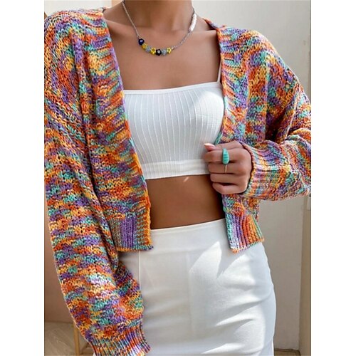 Mujer Chaqueta de Punto Puente Estriado Tejer Delgado Tie-dye Capucha Elegante Casual Exterior Hogar Verano Otoño Rojo S M L
Mujer Chaqueta de Punto Puente Estriado Tejer Delgado Tie-dye Capucha Elegante Casual Exterior Hogar Verano Otoño Rojo S M L