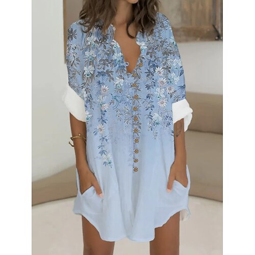 Robe chemise Robe casual Femme Mini robe Polyester Mode Casual Quotidien Extérieur du quotidien Vacances Col de Chemise Bouton Poche manche longue Eté Printemps Automne 2023 Ample Jaune Vert Claire
Robe chemise Robe casual Femme Mini robe Polyester Mode Casual Quotidien Extérieur du quotidien Vacances Col de Chemise Bouton Poche manche longue Eté Printemps Automne 2023 Ample Jaune Vert Claire
