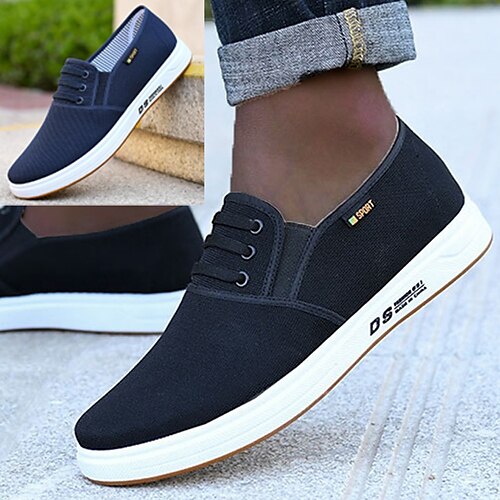 Herren Loafer Slip On Freizeitschuhe für Herren Komfort Schuhe Slip-on-Sneakers Outdoor Täglich Wanderschuhe Leinwand Atmungsaktiv Komfortabel Rutschfest Schwarz Blau Sommer Frühling
Herren Loafer Slip On Freizeitschuhe für Herren Komfort Schuhe Slip-on-Sneakers Outdoor Täglich Wanderschuhe Leinwand Atmungsaktiv Komfortabel Rutschfest Schwarz Blau Sommer Frühling