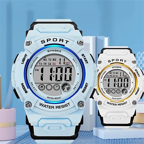 synoke nova personalidade relógio infantil à prova d'água luminoso relógio de pulso relógio de semana de esportes estudante relógio eletrônico
synoke nova personalidade relógio infantil à prova d'água luminoso relógio de pulso relógio de semana de esportes estudante relógio eletrônico