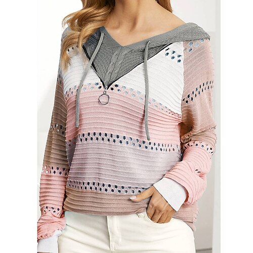 Mujer Suéter de punto Puente Estriado Tejer Retazos Cremallera Bloque de color Escote en Pico Elegante Casual Diario Festivos Primavera Otoño Rosa Azul Piscina S M L
Mujer Suéter de punto Puente Estriado Tejer Retazos Cremallera Bloque de color Escote en Pico Elegante Casual Diario Festivos Primavera Otoño Rosa Azul Piscina S M L