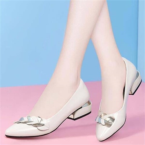 Mulheres Saltos Sapatos Confortáveis Trabalho Diário Lantejoulas Salto Robusto Dedo Apontado Moda Elegante Couro Mocassim Côr Sólida Preto Azul Bege
Mulheres Saltos Sapatos Confortáveis Trabalho Diário Lantejoulas Salto Robusto Dedo Apontado Moda Elegante Couro Mocassim Côr Sólida Preto Azul Bege