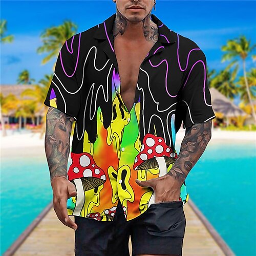 Homens Camisa Social Camisa havaiana Abstrato Estampas Abstratas Cogumelo colar cubano Amarelo Roxo Ao ar livre Casual Manga Curta Imprimir Roupa Esportes Moda Roupa de rua Designer
Homens Camisa Social Camisa havaiana Abstrato Estampas Abstratas Cogumelo colar cubano Amarelo Roxo Ao ar livre Casual Manga Curta Imprimir Roupa Esportes Moda Roupa de rua Designer