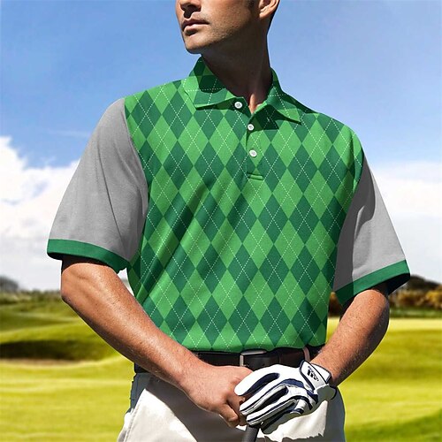Herren poloshirt Golfhemd Geknöpftes Poloshirt Atmungsaktiv Schnelltrocknend Feuchtigkeitsableitung Kurzarm Golfbekleidung Golfkleidung Regular Fit Plaid Sommer Tennis Golfspiel Pickleball
Herren poloshirt Golfhemd Geknöpftes Poloshirt Atmungsaktiv Schnelltrocknend Feuchtigkeitsableitung Kurzarm Golfbekleidung Golfkleidung Regular Fit Plaid Sommer Tennis Golfspiel Pickleball