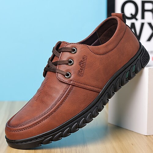 Hombre Oxfords Negocios Casual Diario Oficina y carrera PU Cómodo Antideslizante Gris oscuro Marrón Claro Negro Primavera Otoño
Hombre Oxfords Negocios Casual Diario Oficina y carrera PU Cómodo Antideslizante Gris oscuro Marrón Claro Negro Primavera Otoño