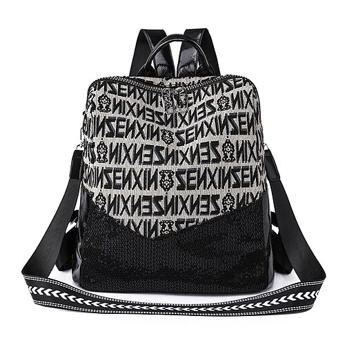Femme sac à dos Mini sac à dos Ecole Voyage Géométrique Paille Grande Capacité Fermeture Noir
Femme sac à dos Mini sac à dos Ecole Voyage Géométrique Paille Grande Capacité Fermeture Noir