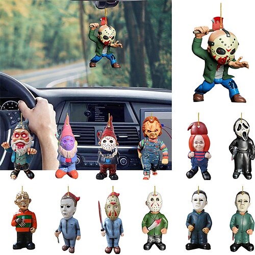 2PCS Halloween Horror Car Ornament Car Rearview Mirror Hanging Rearview Mirror Flat Ornament Creative Horror Car Ornament Car Mirror
2PCS Halloween Horror Car Ornament Car Rearview Mirror Hanging Rearview Mirror Flat Ornament Creative Horror Car Ornament Car Mirror