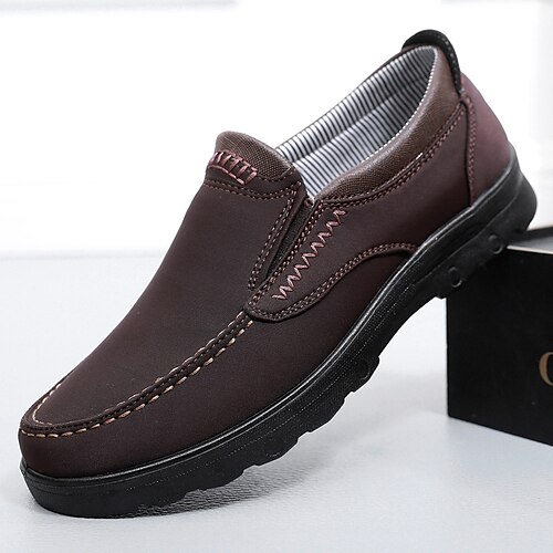 Hombre Zapatos de taco bajo y Slip-On Mocasines de Confort Zapatos Confort Mocasines Vintage Casual Exterior Diario Zapatos de Paseo Tejido Transpirable Cómodo Antideslizante Color café Negro
Hombre Zapatos de taco bajo y Slip-On Mocasines de Confort Zapatos Confort Mocasines Vintage Casual Exterior Diario Zapatos de Paseo Tejido Transpirable Cómodo Antideslizante Color café Negro