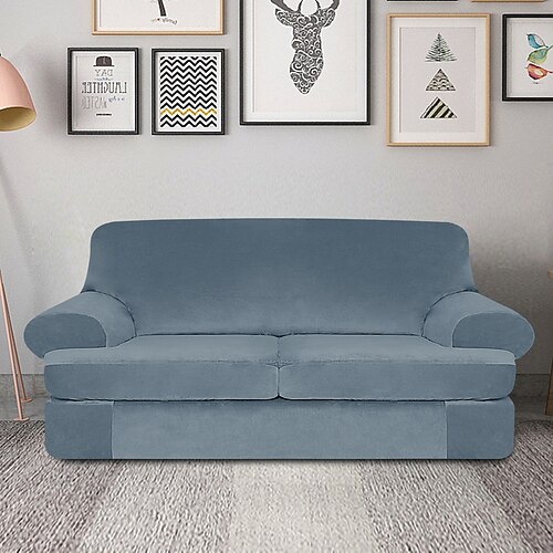 Velvet Couch Covers for 2 Cushion Couch Sofa Plus Size Loveseat High Stretch Luxury Velvet Plush 3 Pieces Sofa Slipcovers with Elastic Bottom Furniture Protector for Pets Machine Washable
Velvet Couch Covers for 2 Cushion Couch Sofa Plus Size Loveseat High Stretch Luxury Velvet Plush 3 Pieces Sofa Slipcovers with Elastic Bottom Furniture Protector for Pets Machine Washable