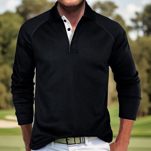 Homens Camisa polo de caminhada Camisa de golfe Pólo de botões Respirável Secagem Rápida Pavio Humido Manga Longa Vestuário de golfe Roupas de golfe Botão Côr Sólida Primavera Outono Tênis Golfe
Homens Camisa polo de caminhada Camisa de golfe Pólo de botões Respirável Secagem Rápida Pavio Humido Manga Longa Vestuário de golfe Roupas de golfe Botão Côr Sólida Primavera Outono Tênis Golfe