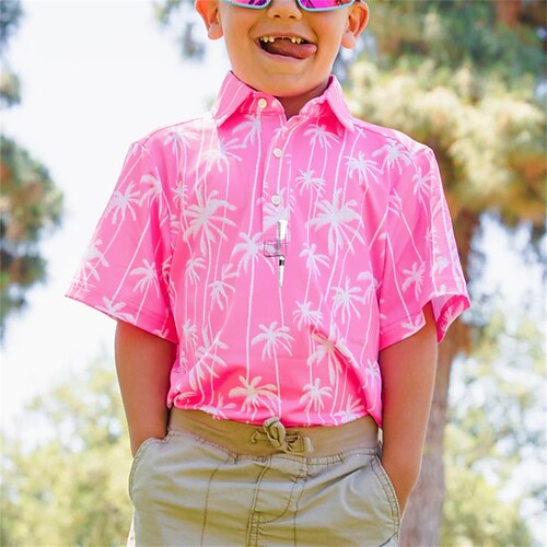 Para Meninos Para Meninas Camisa polo de caminhada Camisa de golfe Pólo de botões Respirável Secagem Rápida Pavio Humido Manga Curta Vestuário de golfe Roupas de golfe Normal Botão Árvores / Folhas
Para Meninos Para Meninas Camisa polo de caminhada Camisa de golfe Pólo de botões Respirável Secagem Rápida Pavio Humido Manga Curta Vestuário de golfe Roupas de golfe Normal Botão Árvores / Folhas