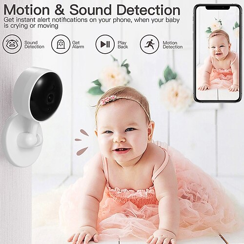 wifi 3mp mini câmera de detecção de movimento interior tuya receptor wi-fi para vigilância doméstica câmera de segurança cctv vigilância do bebê
wifi 3mp mini câmera de detecção de movimento interior tuya receptor wi-fi para vigilância doméstica câmera de segurança cctv vigilância do bebê