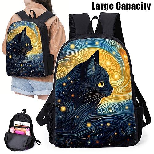 Homens Mulheres mochila 3D mochila Escola Diário Gato Flor Poliéster Grande Capacidade Respirável Leve Ziper Estampado Preto Amarelo Vermelho
Homens Mulheres mochila 3D mochila Escola Diário Gato Flor Poliéster Grande Capacidade Respirável Leve Ziper Estampado Preto Amarelo Vermelho