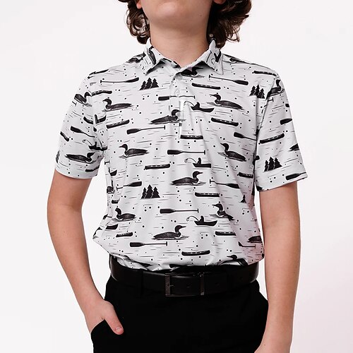 Jungen Mädchen poloshirt Golfhemd Geknöpftes Poloshirt Atmungsaktiv Schnelltrocknend Feuchtigkeitsableitung Kurzarm Golfbekleidung Golfkleidung Regular Fit Taste Tier Sommer Tennis Golfspiel
Jungen Mädchen poloshirt Golfhemd Geknöpftes Poloshirt Atmungsaktiv Schnelltrocknend Feuchtigkeitsableitung Kurzarm Golfbekleidung Golfkleidung Regular Fit Taste Tier Sommer Tennis Golfspiel