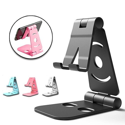 Soporte portátil para teléfono móvil, soporte de escritorio, doble plegado para tableta, teléfono móvil
Soporte portátil para teléfono móvil, soporte de escritorio, doble plegado para tableta, teléfono móvil
