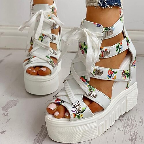 Mulheres Sandálias Sapatos Lolita Sandálias com cadarço Sandálias com tiras Sandálias Anabela Calcanhares Festa Diário Cadarço Salto Plataforma Calcanhar escondido Peep Toe Dedo Aberto Férias Casual
Mulheres Sandálias Sapatos Lolita Sandálias com cadarço Sandálias com tiras Sandálias Anabela Calcanhares Festa Diário Cadarço Salto Plataforma Calcanhar escondido Peep Toe Dedo Aberto Férias Casual